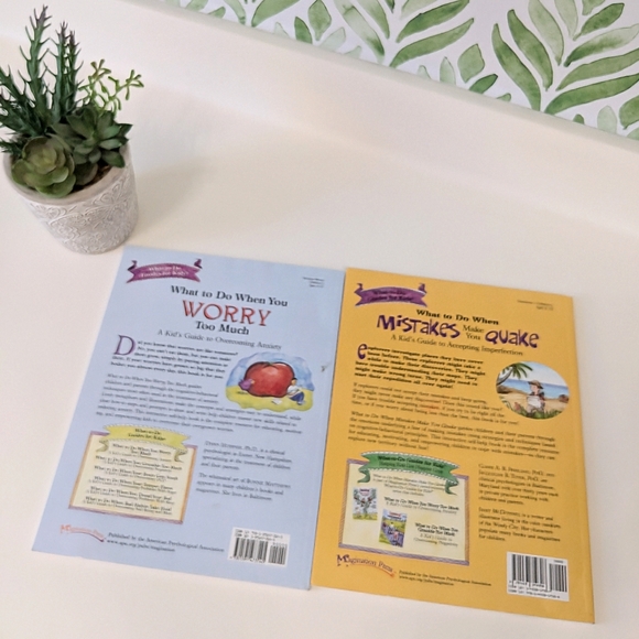 Emotional Awareness Book Set-Mistakes Make you Quake/ Worry Too Much - Picture 4 of 4